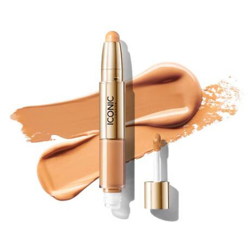 ICONIC LONDON - Radiant Concealer & Brightening Duo, Golden Medium