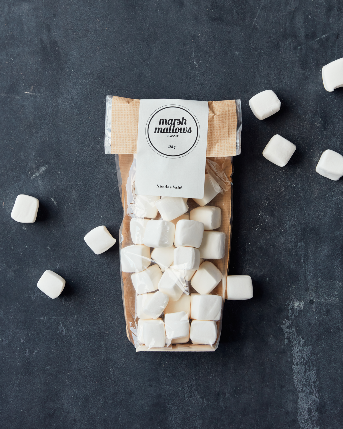 NICOLAS VAHÈ - MARSHMALLOWS, CLASSIC, 125 G
