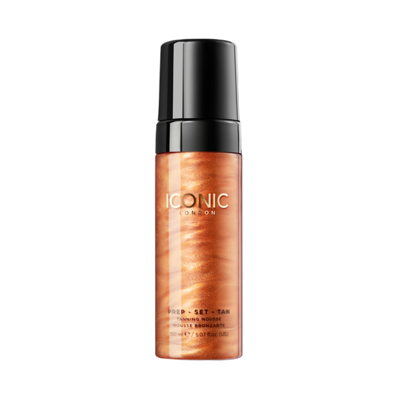 ICONIC LONDON - Prep Set Tan Mousse Glow