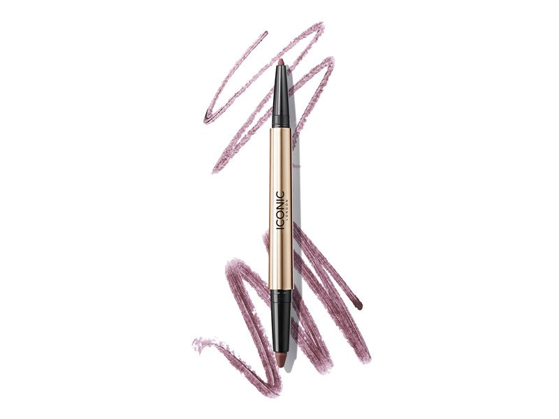 Iconic London - Eyeliner duo smokey eye, Spiced plum
