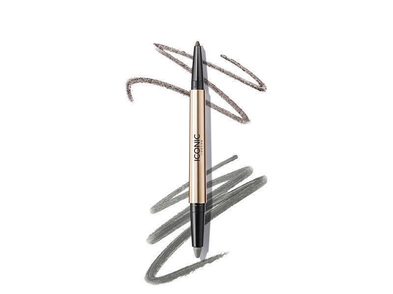 Iconic London - Eyeliner duo smokey eye, Ash grey