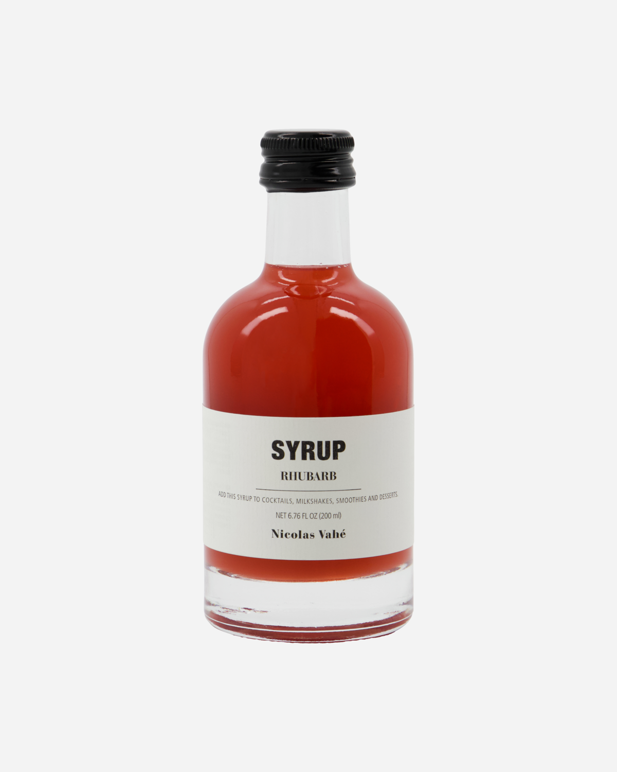 NICOLAS VAHÈ - SYRUP, RHUBARB, 200 ML