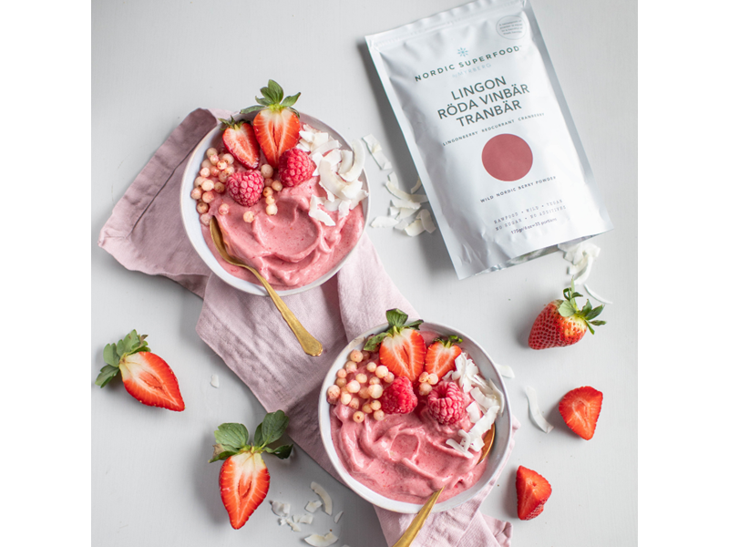 Nordic Superfood - Berry powder, Red, Lingon 80g