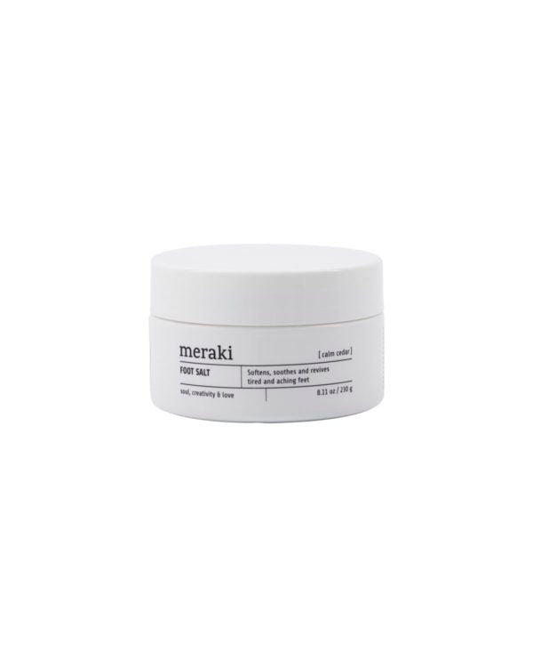 Meraki - Foot Salt (Calm Cedar) 230g