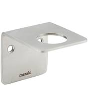 MERAKI - BOTTLE HANGER WALL BRACKET SILVER
