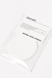 Meraki - Natural Facial Sponges (5stk)