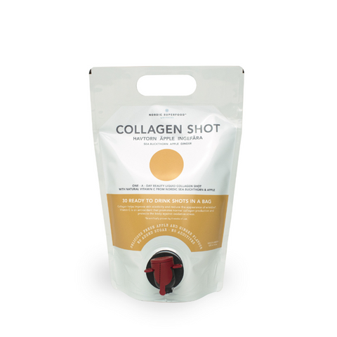 Nordic Superfood - Collagen premium+ liquid shot bag w. tap