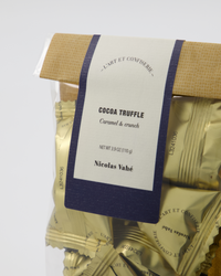 NICOLAS VAHÈ - COCOA TRUFFLES, CARAMEL & CRUNCH, 110 G