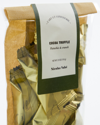 NICOLAS VAHÈ - COCOA TRUFFLES, PISTACHIO & CRUNCH, 110 G
