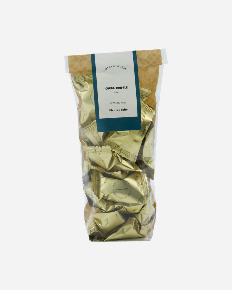 NICOLAS VAHÈ - COCOA TRUFFLE WITH MINT, 110 G