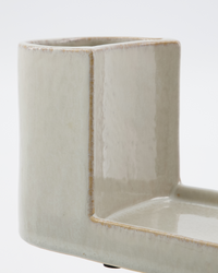 MERAKI - BRUSH AND SOAP HOLDER, MKDATURA, SHELLISH GREY l: 26cm h: 12,5cm w: 10,5cm