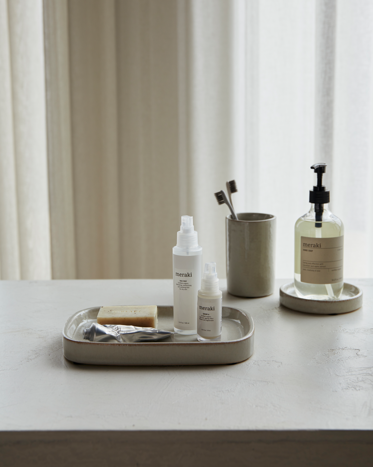 MERAKI - TRAY, MKDATURA, SHELLISH GREY