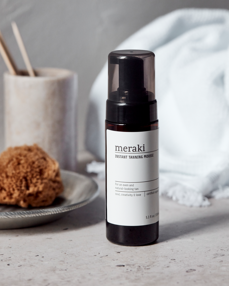 MERAKI - INSTANT TANNING MOUSSE, COSMOS ORGANIC, BROWN