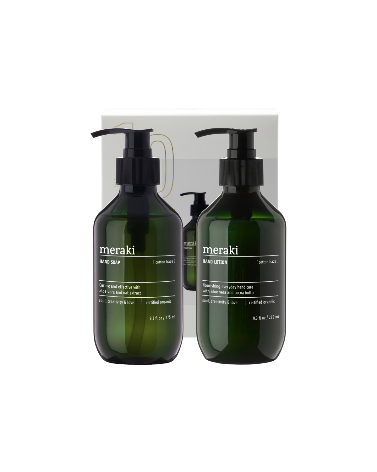 MERAKI - GIFT BOX, COTTON HAZE, SIMPLE HAND CARE, 275 ML