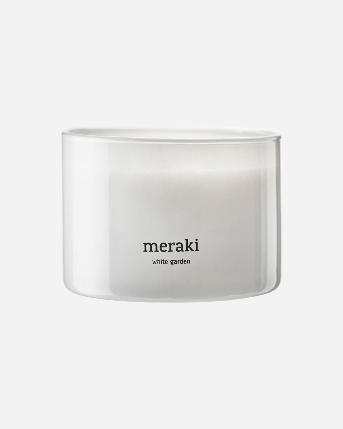 Meraki - Scented Candle, white garden