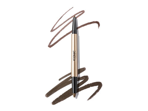 Iconic London - Eyeliner duo smokey eye, Chocolate brown