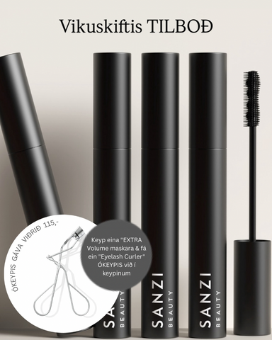 Mascara EXTRA Volume (With Eyelash Serum) + ÓKEYPIS GÁVA