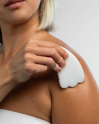 Sanzi Beauty - Sculpt Gua Sha (White Jade)