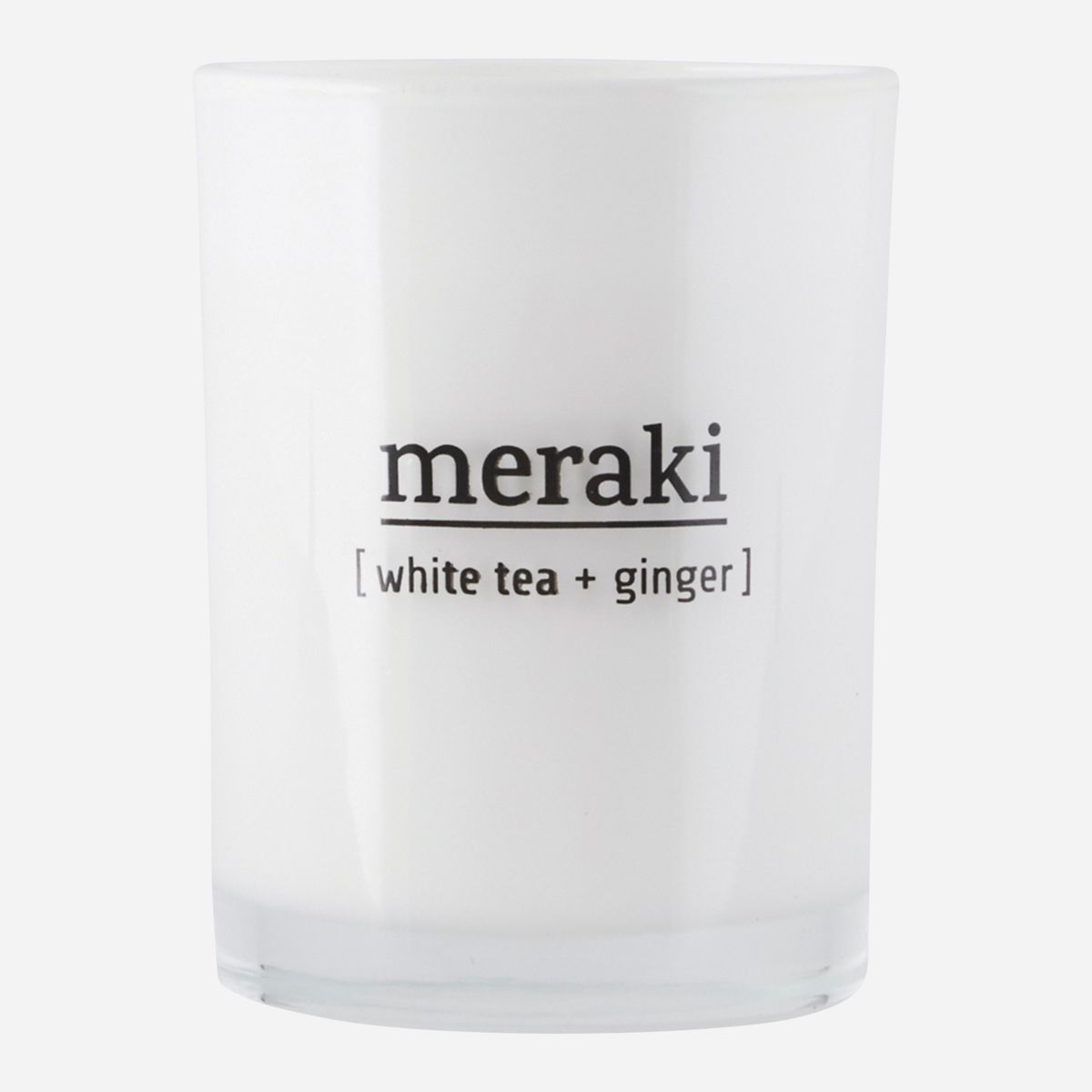 Meraki - Scented Candle (White Tea + Ginger) 220g