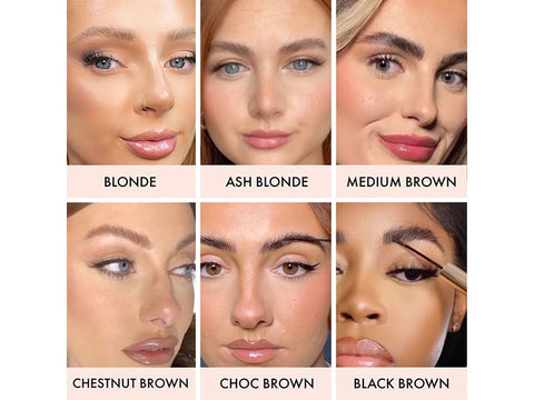 Iconic London - Brow Gel Tint and Texture, Black Brown